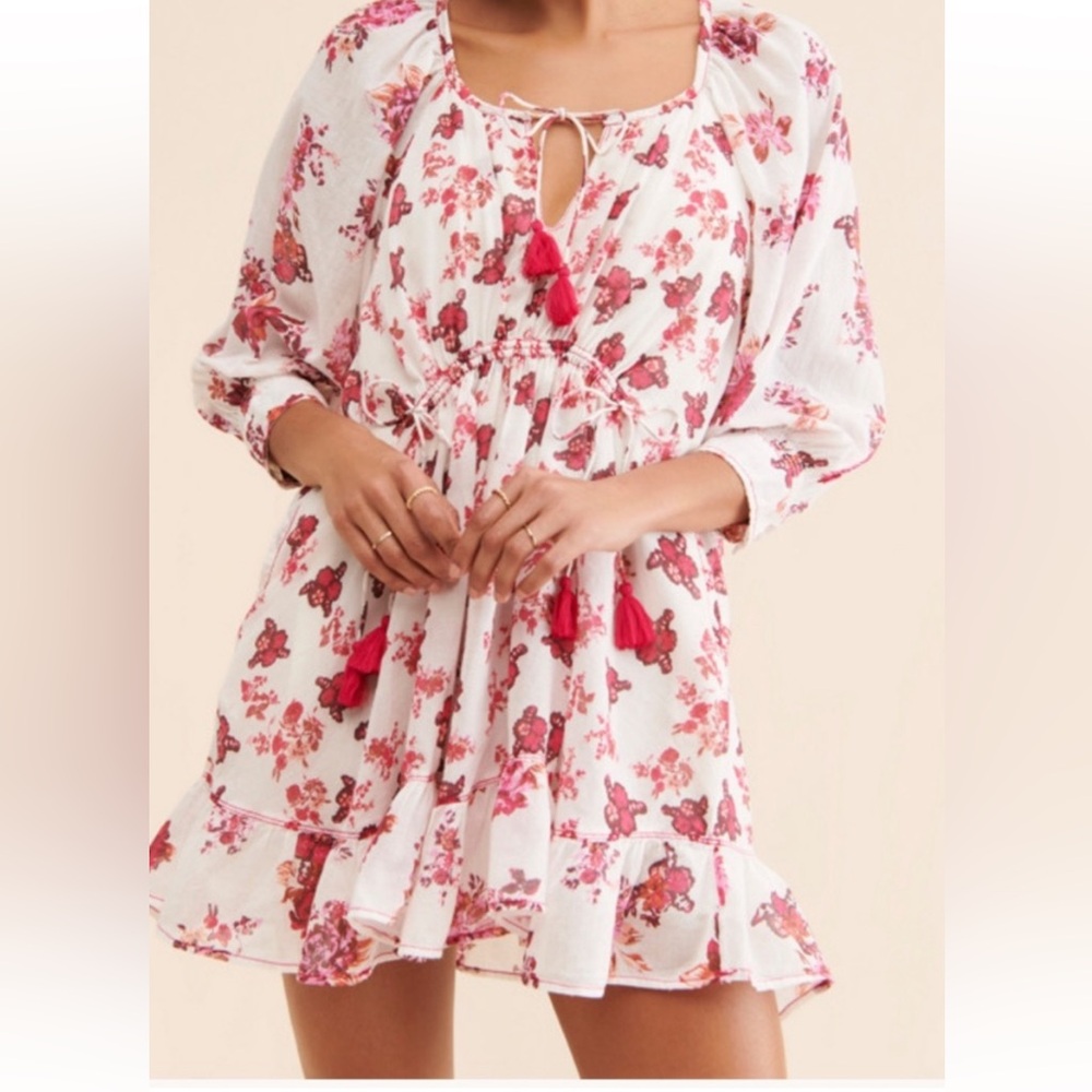 NWT Free people size S/P Camella floral mini dress